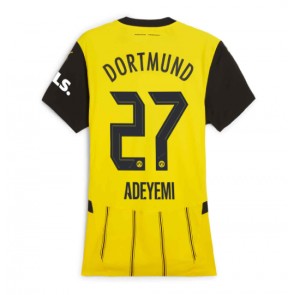 Borussia Dortmund Karim Adeyemi #27 Hemmatröja Dam 2024-25 Kortärmad